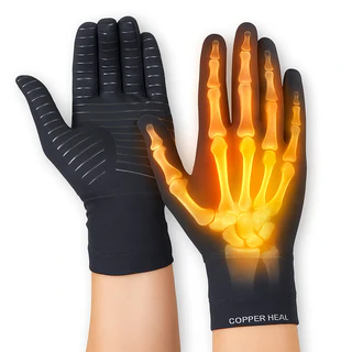 CopperHeal full-hand compression gloves